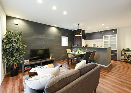 天井高を高くする