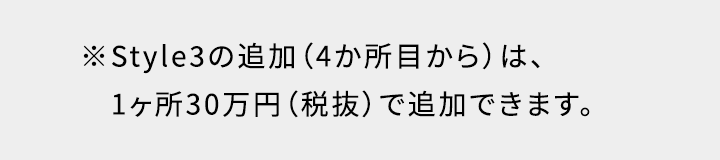 Style3の追加に関して